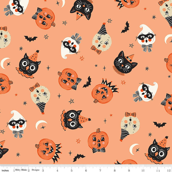 Vintage Boo quilt fabric