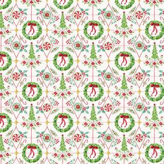 Santa's Fair Quilt Fabric by Lisa Audit