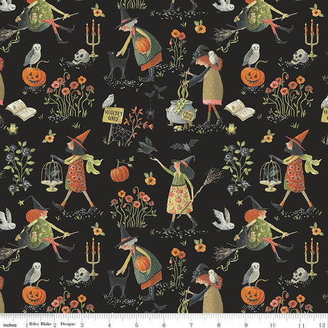 Witchy Vibes Quilt Fabric by Lisa Audit