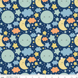 Love You to the Moon Quilt Fabric by Echo Park