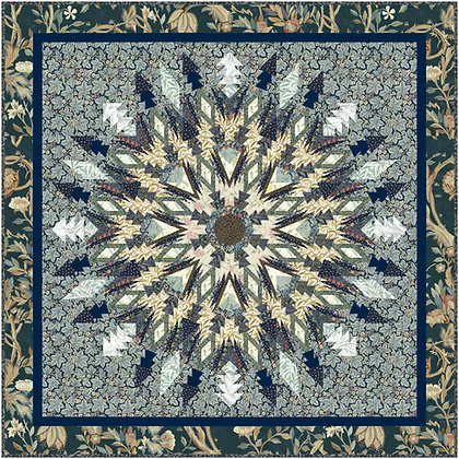 .Meadow Burst Downloadable Pattern by Lakeview Quilting
