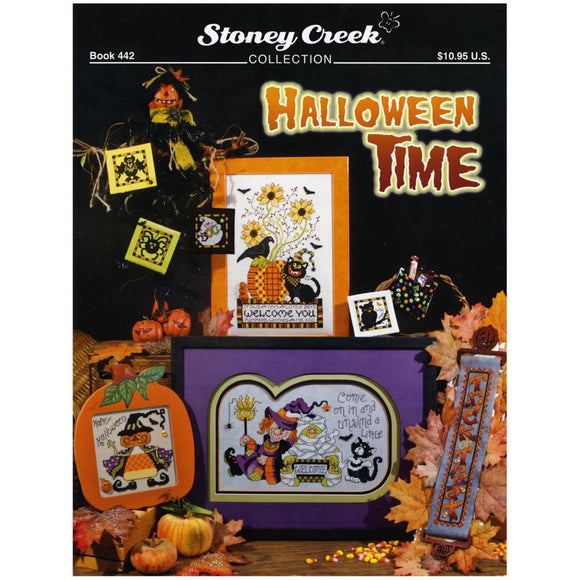 Cross Stitch Pattern Book: Halloween Time by Stoney Creek