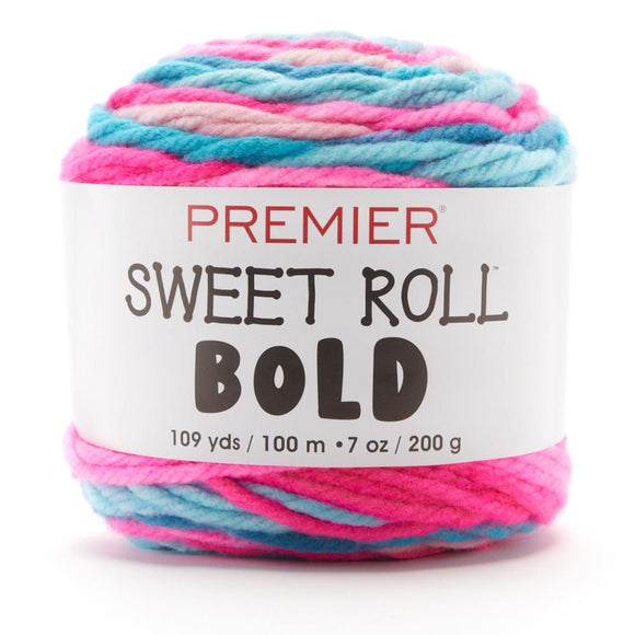 Premier Sweet Roll Bold: Cotton Candy Swirl