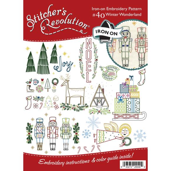 Stitcher's Revolution Iron-On Transfers Winter Wonderland by Stitcher's Revolution