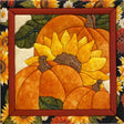 October Harvest Quilt-Magic No Sew Wall Hanging Kit by Quilt Magic