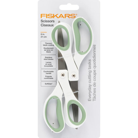 Fiskars Everyday Softgrip Titanium Fashion Scissors 8