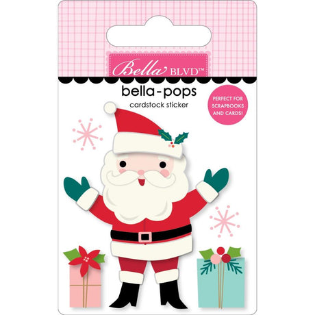 Merry Little Christmas Bella-Pops 3D Stickers: Christmas Cheer by Bella Blvd