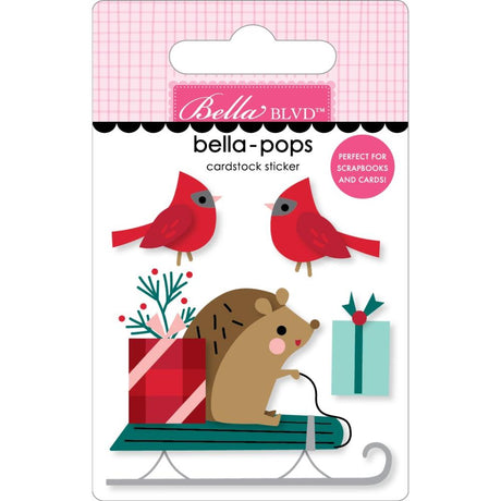 Merry Little Christmas Bella-Pops 3D Stickers: Oh What Fun