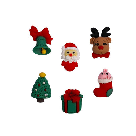 Buttons Galore Flatbacks Embellishments: Christmas Fun by Buttons Galore