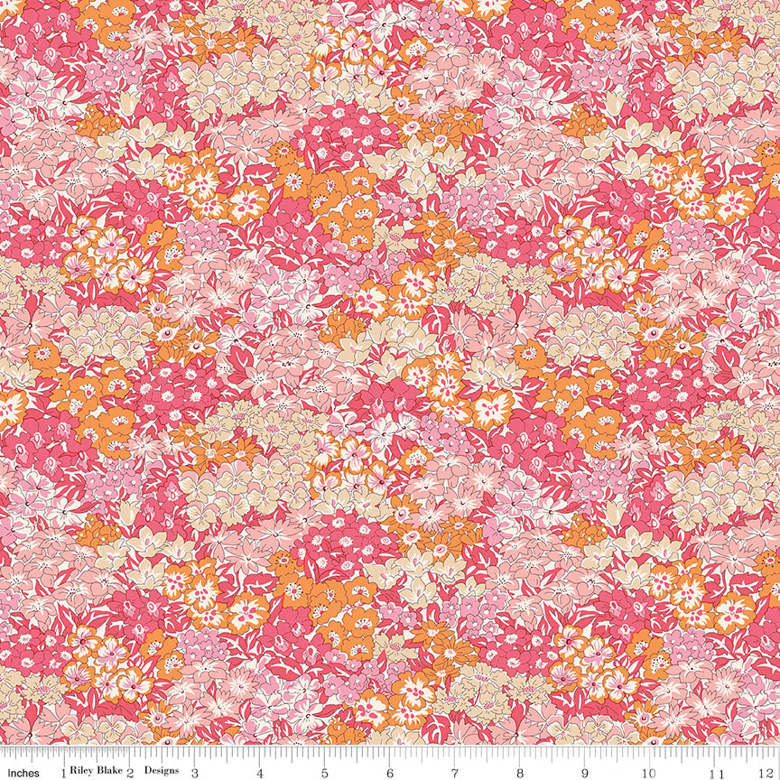 Liberty Wisely Grove D Quilt Fabric by Liberty Fabrics