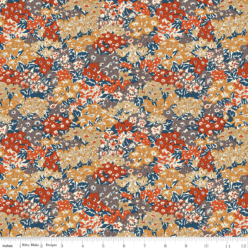Liberty Wisely Grove J Quilt Fabric by Liberty Fabrics