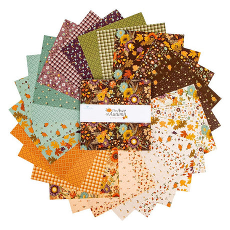Back of the The Awe of Autumn 10" Stacker by Riley Blake Designs
