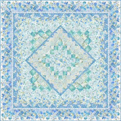 Ethereal Trip Squared Quilt Pattern by Laurie Shifrin