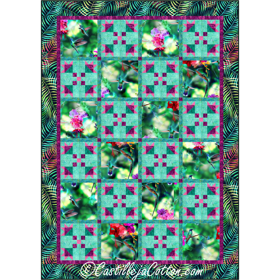 Hummingbird Dance Downloadable Pattern – Quilting Books Patterns and ...