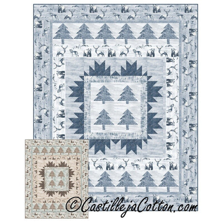 Mountains In The Mist Downloadable Pattern by Castilleja Cotton