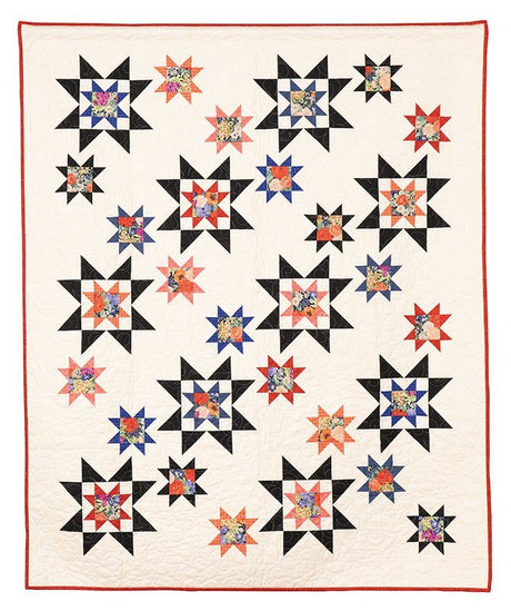 Luminous Stars Downloadable Pattern by Upper Canada Quiltworks