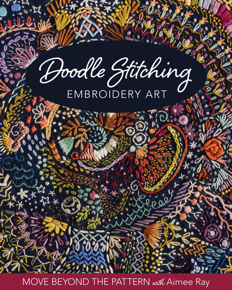 Doodle Stitching Embroidery Art by Stash