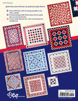 Back of the Red, White & Blue Star Quilts by CT Publishing