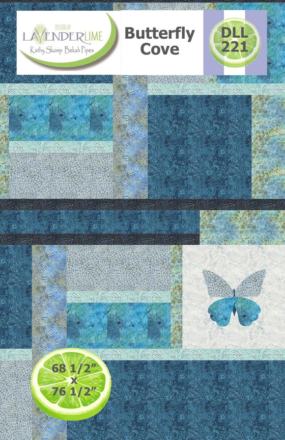Butterfly Cove Downloadable Pattern by Lavender Lime Quilting