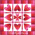 Pivoting Hearts Downloadable Pattern by Castilleja Cotton