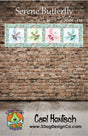 Serene Butterfly Runner Downloadable Pattern by 3 Dog Design Co Quilt Patterns