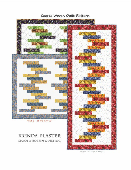 Coarse Woven Downloadable Pattern by Spool and Bobbin