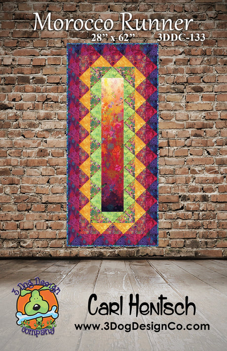 Morocco Runner Downloadable Pattern by 3 Dog Design Co Quilt Patterns