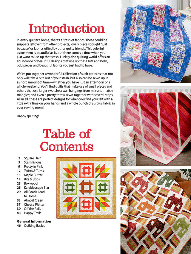 Stash-Busting Weekend Quilt – Quilting Books Patterns and Notions
