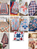 Back of the Americana Quilts 11 Designs to Celebrate Red, White & Blue