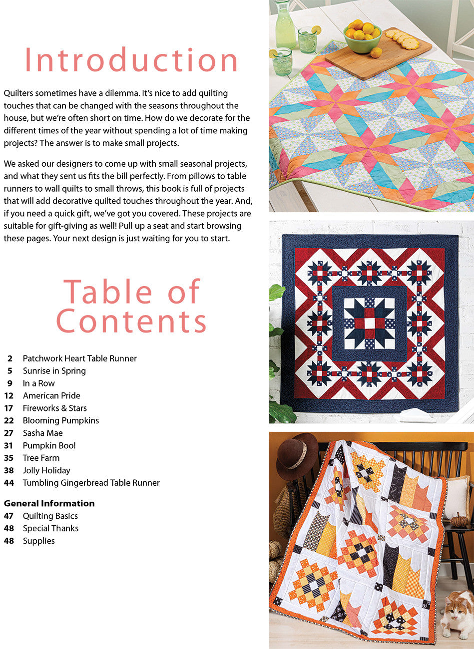 Quilted Projects For All Seasons by Annie's