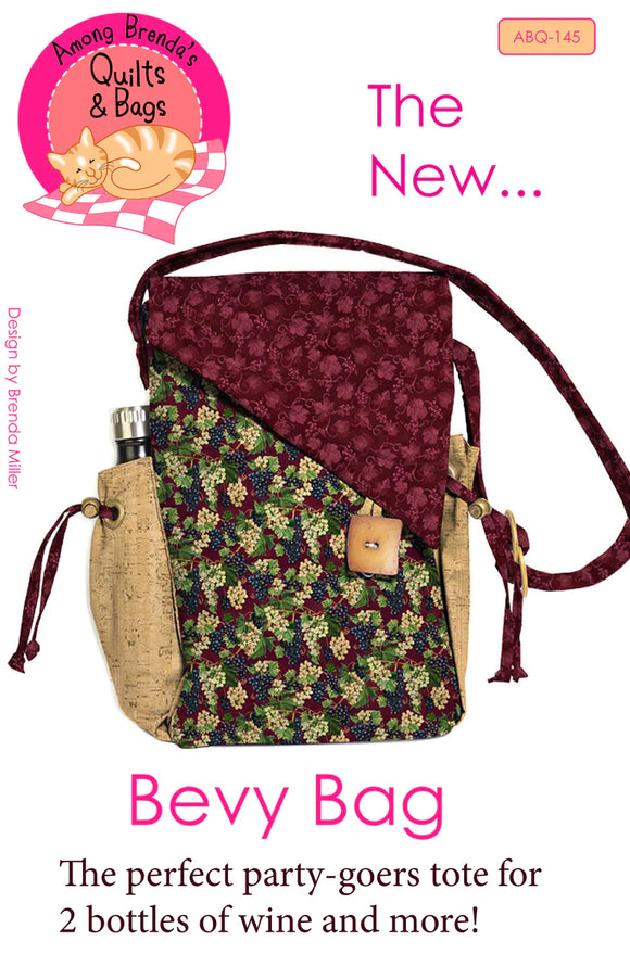 The New Bevy Bag Pattern by Among Brenda's Quilts and Bags
