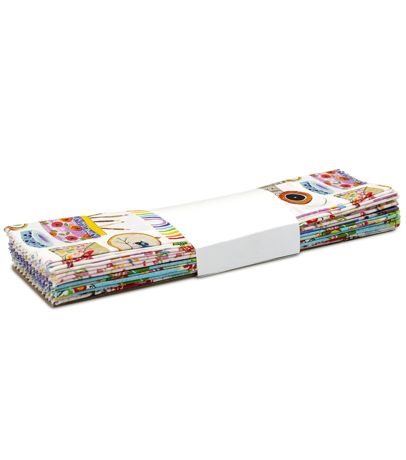 Fabric Editions Fabric Palette Assortment Hobby Craft 10"X10" 20 PC