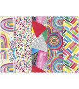 Fabric Editions Fabric Palette Assortment Rainbows 10"X10" 20 PC by Fabric Editions