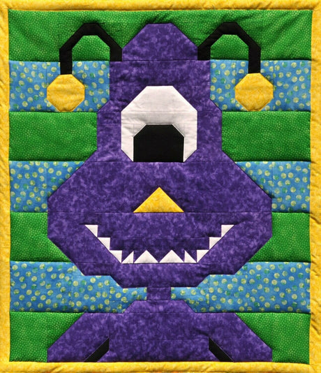 Alien Quilt Pattern by Counted Quilts