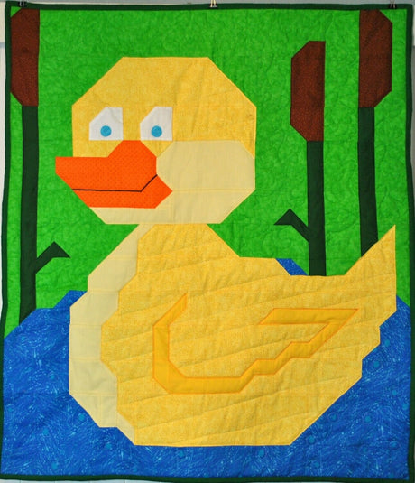 Duckling Quilt Pattern by Counted Quilts