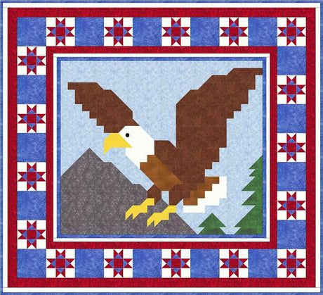 Eagle Quilt Pattern by Counted Quilts