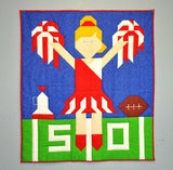 Cheerleader Quilt Pattern by Counted Quilts