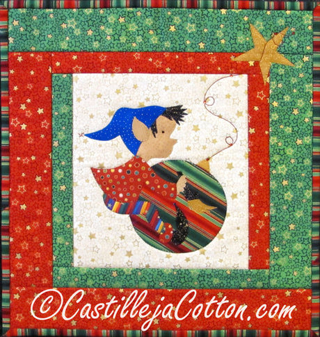 Painting the Ornament Downloadable Pattern by Castilleja Cotton