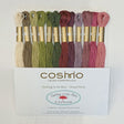 Cosmo Cotton Embroidery Floss Pack Highlands 12 Colors by Lecien Japan, Inc.