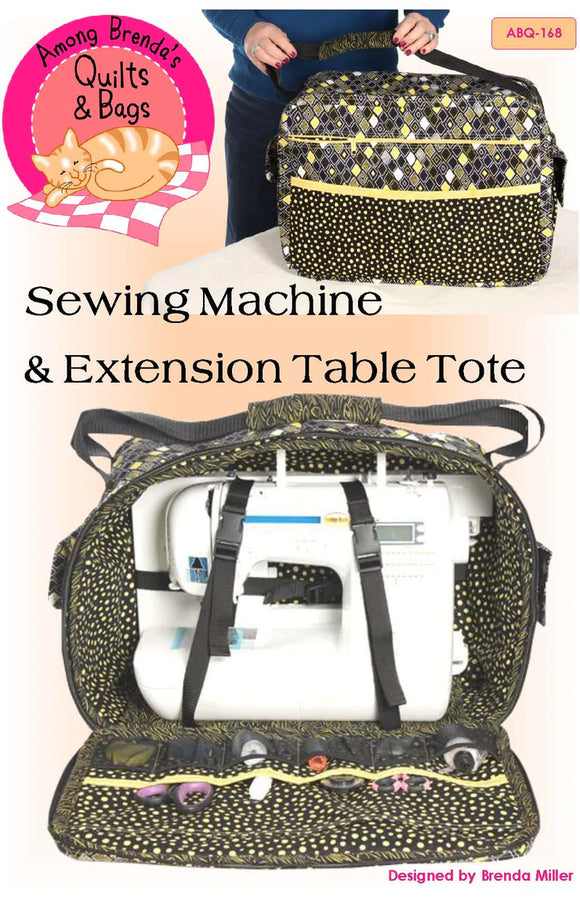 Sewing Machine Tote Pattern by Among Brendas Quilts and Bags