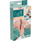 Back of the Craft Labeler Textile Stamp Set by Colop USA