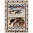 Racing Horses Queen Downloadable Pattern by Castilleja Cotton