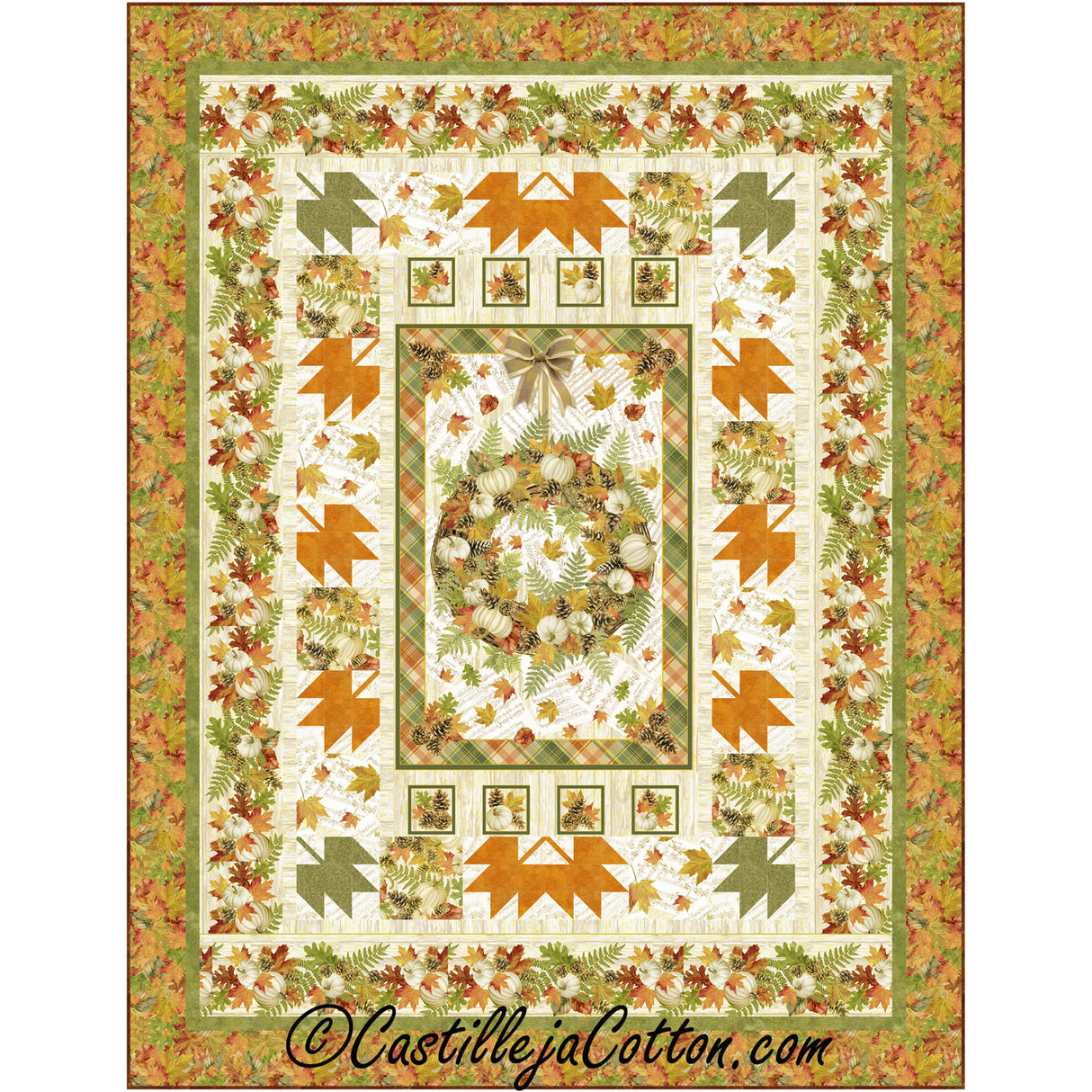 Autumn Symphony Downloadable Pattern By Castilleja Cotton