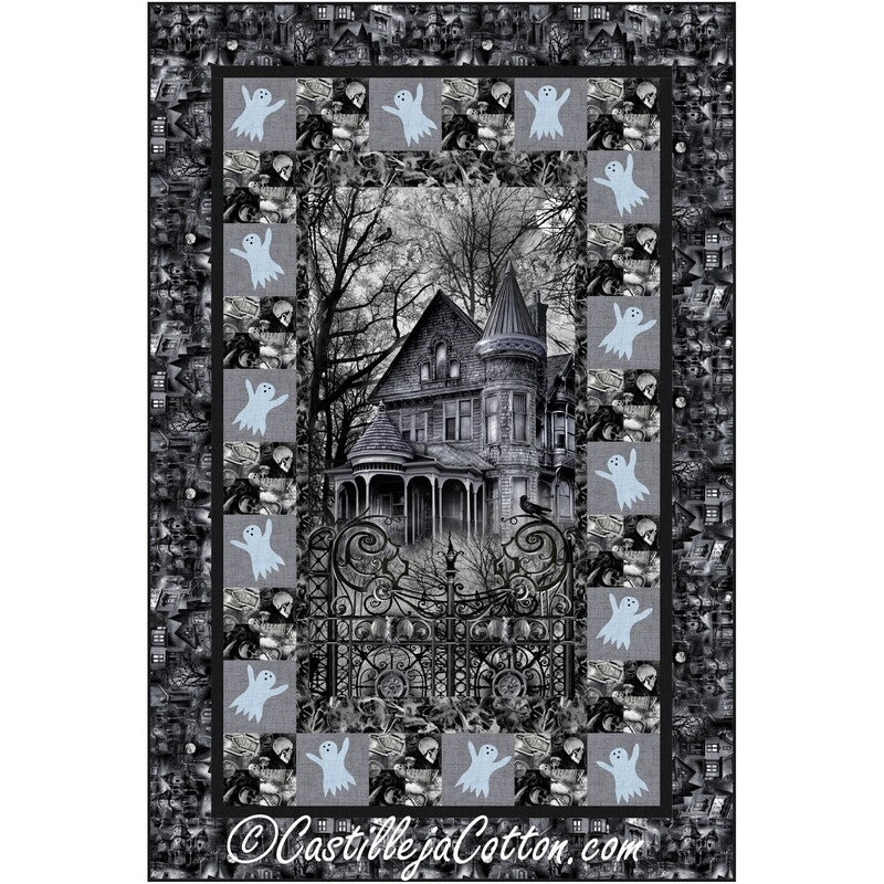 Wicked Haunted House Downloadable Pattern By Castilleja Cotton