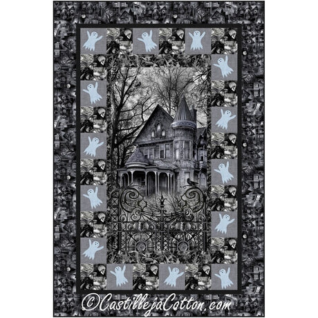 Wicked Haunted House Downloadable Pattern By Castilleja Cotton