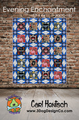 Evening Enchantmen Downloadable Pattern by 3 Dog Design Co Quilt Patterns