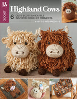 Highland Cows Crochet by Leisure Arts