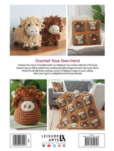 Back of the Highland Cows Crochet by Leisure Arts