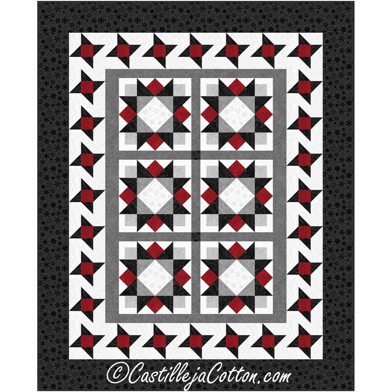 Friendship Stars Downloadable Pattern by Castilleja Cotton