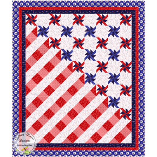 Patriotic Picnic Downloadable Pattern by Cathey Marie Designs